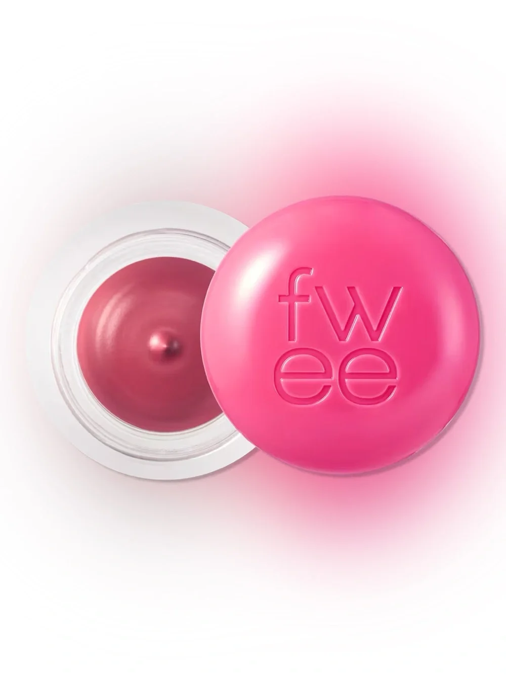 Fwee Baby Lip & Cheek Blurry Pudding Pot- soft pink, neutral undertone, matte